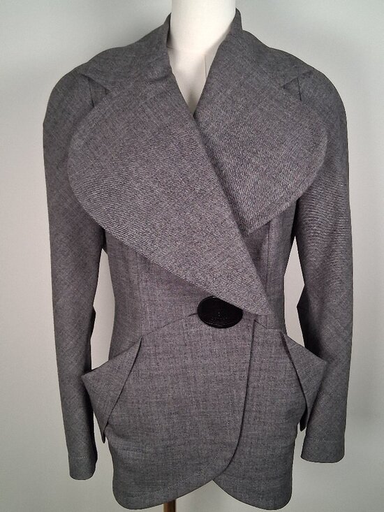 Vivienne Westwood Jackets & Blazers - Archival Runway Vivienne Westwood Amphora Wool Jacket size UK 16 - fits US 8/10